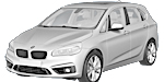 BMW F45 B14BE Fault Code